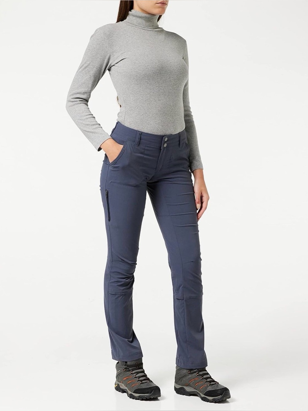 Columbia Women’s Saturday Trail Pant in Dark Blue Size 12 Long